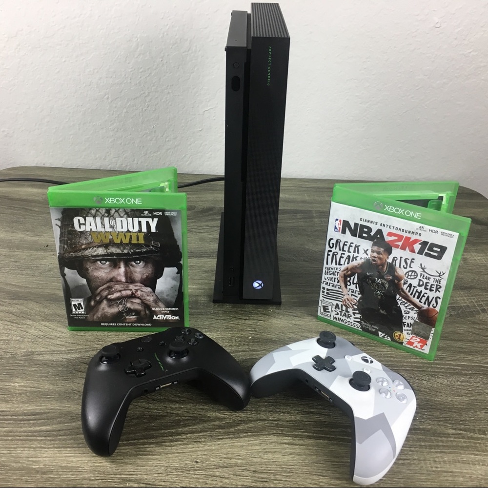 XBox One X Project Scorpion Edition Lot